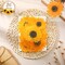 24 Pcs Dried Pressed Flowers for Resin Real Natural Sunflower Petals for Jewelry Candle Soap Making DIY Art Craft Scrapbooking Supplies(Yellow)
